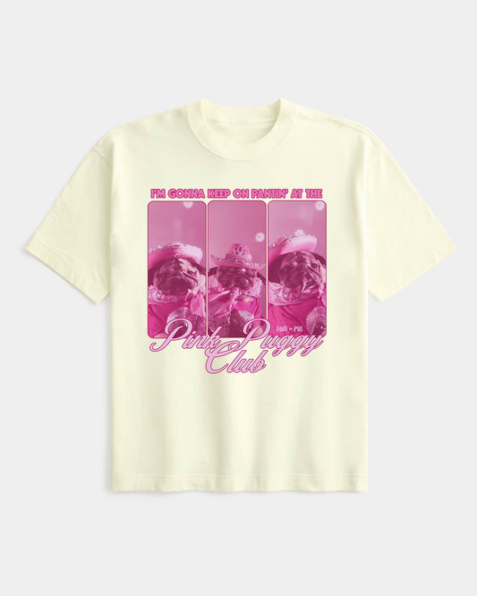 Pink Puggy Club T-Shirt